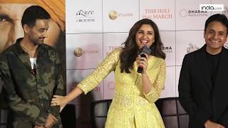 Kesari new song Teri Mitti launch  Akshay Kumar Parineeti Chopra Karan Johar  Uncut 01 [upl. by Kerr764]