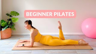 20 Minute Full Body Pilates Workout for Beginners  No Equipment [upl. by Navis544]