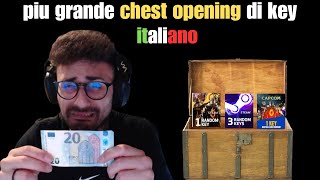 IL PIÙ GRANDE CHEST OPENING DI KEY ITALIANO😱SCAM [upl. by Rasec]