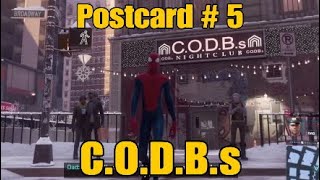 SpiderMan  Get Postcard in CODBs Scavenger Hunt location guide  Miles Morales [upl. by Auhsaj]