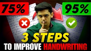 How to Improve Your Handwriting 🔥 3 Simple Steps Prashant Kirad [upl. by Quintina840]