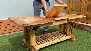 Creating a Customizable Smart Table for Your Home DIY Smart Furniture Building an Extendable Table [upl. by Tumer]