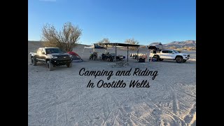 Camping and Riding at Ocotillo Wells [upl. by Brownley]