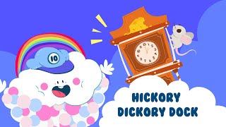 Hickory Dickory Dock  More 🕰️  Imaginary Junior Kids Songs [upl. by Erlond]