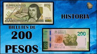 BILLETES 200 PESOS HISTORIA [upl. by Nemrak]