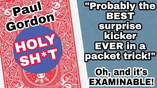 Paul Gordons HOLY SH☆T packet card trickkiller card tricks [upl. by Jamey]