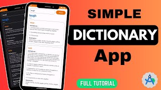 How to make Dictionary app  Android Studio  2024 [upl. by Hunter]