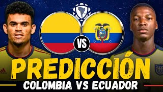 COLOMBIA vs ECUADOR • Eliminatorias Sudamericanas Mundial 2026 • Predicción y Pronóstico 2024 [upl. by Lidstone]