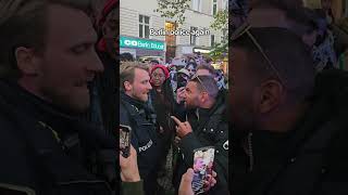 Berliner Polizei ist schon wieder böse 👮🏻‍♂️🚨🇩🇪 [upl. by Ligetti]