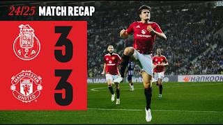 A Point In Porto  FC Porto 33 Man Utd [upl. by Niro]