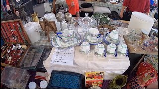 NO 6 NAMBOUR COLLECTORAMAANTIQUE FAIR SOME BEAUT SHELLEY CHINA ART DECO STYLE [upl. by Enehpets]