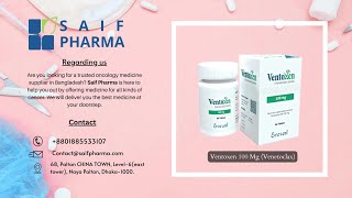 Ventoxen 100 MG Venetoclax  Saif Pharma [upl. by Oaoj]