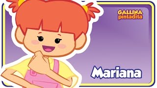 Mariana  Gallina Pintadita 1  Oficial  Canciones infantiles para niños y bebés [upl. by Bealle]