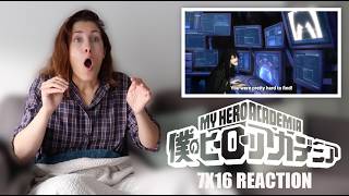 MY HERO ACADEMIA 7X16 quotTHE CHAIN THUS FARquot REACTION [upl. by Dranyl]