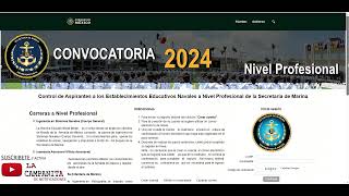 Registro Naval Convocatoria 2024 [upl. by Yrocal]