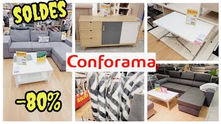 CONFORAMA🌟SOLDES PROMO 80 060223 conforama soldes promo soldes2023 mobilier canapé [upl. by Stralka349]