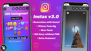 New iOS Instagram on Android  iOS Emojis  iOS Fonts  Share Reels like iPhone 🚀 [upl. by Balsam971]