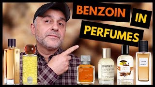 Favorite BENZOIN Fragrances  What Is Benzoin  Benzoin Resin In Perfumery [upl. by Atel]