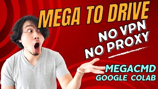 Mega download transfer quota exceeded 2023 mega to google drive transfer no rclone  MegaCMD latest [upl. by Genia382]