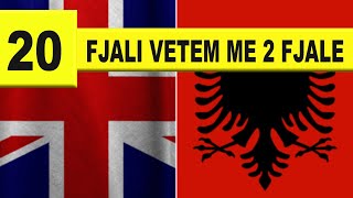 20 Fjali vetem me dy fjale I Anglisht shqip perkthim I video 430 [upl. by Peacock]