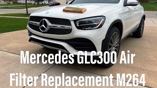 202023 GLE350 Engine Air Filter Replacement [upl. by Devad]