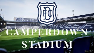 Dundee FC Camperdown Stadium Project  FlyThrough [upl. by Attekahs]