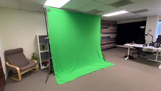 Westcott 130 ChromaKey Green Screen Review [upl. by Enutrof]