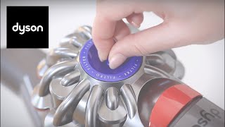 How to clean your Dyson V8™ cordless vacuums filters [upl. by Barstow]