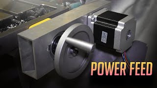 DIY Power Feed for Milling Machine [upl. by Enaz]