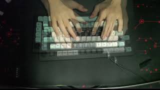 PBT vs ABS Keycaps Full Sound Test [upl. by Noirb]