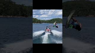 J Anderson on tha Air Chair dji hydrofoil waterskiing [upl. by Farl988]