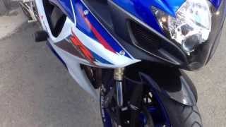 2007 GSXR 600 Idle Problem Part 1 [upl. by Combe940]