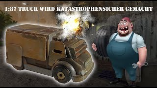 187 Transporter wird für Endzeit Diorama gepanzert [upl. by Ki]