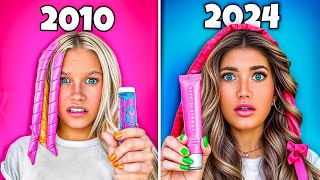 ViNTAGE vs NEW Beauty Products from Our CHiLDHOOD which is better [upl. by Notneiuq]