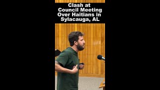 Alabama residents clash over Haitian immigrants in Sylacauga Council meeting [upl. by Ainecey]