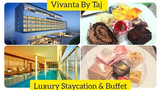 Vivanta by Taj Pune  Luxury Staycation amp luxury Buffet Breakfast and Dinner  Complete Tour [upl. by Maddy]