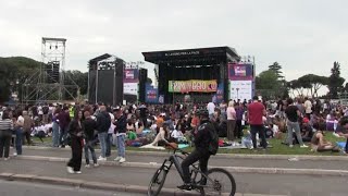 Primo Maggio torna il concertone a Roma quotLiberatorio giorno di festa e ritorno alla normalitaquot [upl. by Chita]