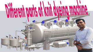 Different parts of knit dyeing machine [upl. by Stonwin]