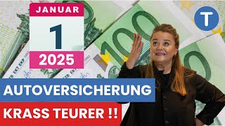 Autoversicherung 2025 KRASS TEURER So spart jeder viel Geld [upl. by Sitarski526]