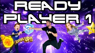 READY PLAYER 1 Video Game Workout For Kids [upl. by Kenimod28]