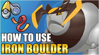 Best Iron Boulder Moveset Guide  How To Use Iron Boulder Competitive VGC Pokemon Scarlet and Violet [upl. by Lyrpa]