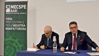 Conferenza MECSPE Bari 2019 [upl. by Enyehc]