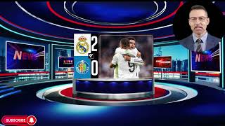 Real madrid 2 vs Getafe0 [upl. by Sobmalarah118]