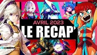 Les jeux indépendants marquants davril 2023  Le Récap indé [upl. by Haggar11]