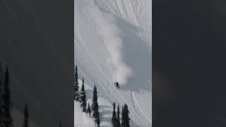 How big was this 🤯 The legenary Markus Eder shorts skiing sports extreme ski powder [upl. by Ojytteb]