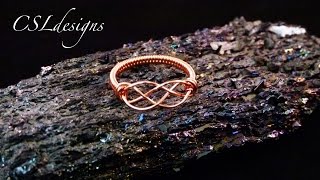 Celtic knot wirework ring [upl. by Rekoob]