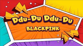 BLACKPINK  DduDu DduDu Karaoke [upl. by Ztirf]