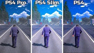 PS4 Pro VS PS4 Slim VS PS4 4K Graphics Comparison  ft PUBG GTA 5 God of War 4 FIFA 19 Fortnite [upl. by Rekyr]