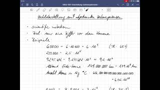 Mathe 10 Zahldarstellung mit abgetrennten Zehnerpotenzen [upl. by Lladnik]