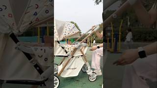 High view Baby stroller suitable for babies aged 05 years old Baby stroller [upl. by Atipul]